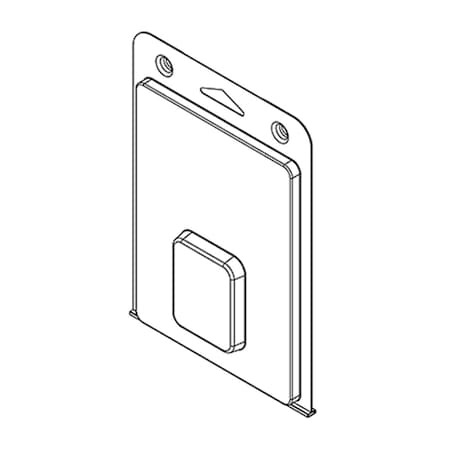 Visipak Thermoform-CLAMSHELL-#285-7.000-5.000-2.125-1.688-0.316-0.015-CLEAR, 400PK 285TF